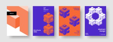 Geometrik Rapor Şablonu. Soyut Broşür Tasarımı. Yaratıcı Kitap Kapağı Düzeni. El ilanı. Geçmişi. İş sunumu. Poster. Pankart. Portföy. Katalog. Broşür. Marka Kimliği. Reklamcılık