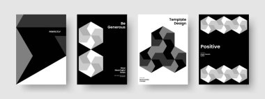 Modern İş Sunumu Mizanpajı. Yaratıcı Sancak Şablonu. Soyut Poster Tasarımı. Rapor verin. El ilanı. Kitap kapağı. Broşür. Geçmişi. Broşür. Portföy. Haber bülteni. Reklamcılık. Katalog