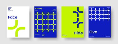 Yaratıcı Rapor Düzeni. Soyut Broşür Tasarımı. Geometrik Poster Şablonu. Pankart. Geçmişi. İş sunumu. Kitap kapağı. El ilanı. Katalog. Günlük. Dergi. Not defteri. Haber bülteni