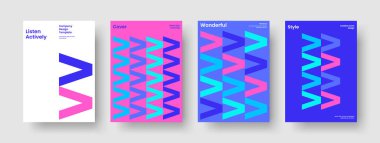 Soyut Kitap Kapağı Tasarımı. İzole Broşür Şablonu. Yaratıcı İş Sunumu Modeli. Geçmişi. Poster. Pankart. El ilanı. Rapor verin. Reklamcılık. Katalog. Broşür. El ilanı. Broşür