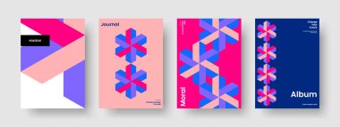 Geometrik Bayrak Tasarımı. İzole edilmiş Arkaplan Şablonu. Soyut Broşür Düzeni. Rapor verin. İş sunumu. El ilanı. Kitap kapağı. Poster. Not defteri. Günlük. Reklamcılık. Dergi. Portföy