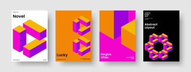 Yaratıcı Rapor Düzeni. Geometrik Poster Tasarımı. Soyut İş Sunum Şablonu. El ilanı. Broşür. Geçmişi. Pankart. Kitap kapağı. Katalog. Portföy. Broşür. Dergi. Günlük