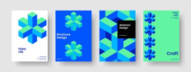 Soyut Poster Tasarımı. Geometrik Rapor Şablonu. İzole edilmiş arka plan düzeni. Kitap kapağı. Pankart. El ilanı. Broşür. İş sunumu. Günlük. Reklamcılık. Haber bülteni. Marka Kimliği. Broşür