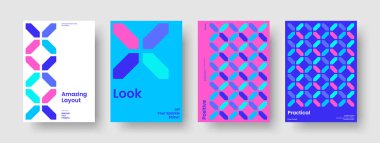 Soyut Flyer Düzeni. Geometrik Arkaplan Tasarımı. İzole Broşür Şablonu. Poster. İş sunumu. Kitap kapağı. Pankart. Rapor verin. Günlük. Dergi. Reklamcılık. Haber bülteni. Broşür