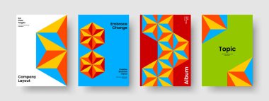 Soyut Poster Tasarımı. Geometrik Rapor Düzeni. Modern Broşür Şablonu. İş sunumu. El ilanı. Geçmişi. Pankart. Kitap kapağı. Dergi. Broşür. Haber bülteni. Katalog. Marka Kimliği