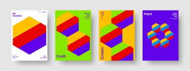 Yaratıcı Sancak Tasarımı. İzole edilmiş Arkaplan Şablonu. Geometrik Flyer düzeni. Rapor verin. Kitap kapağı. Broşür. Poster. İş sunumu. Katalog. Reklamcılık. Haber bülteni. Not defteri. El ilanı