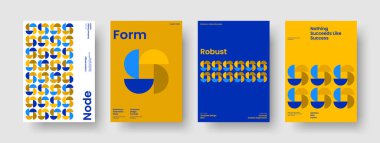 Geometrik Kitap Kapağı Düzeni. Soyut Broşür Şablonu. İzole Rapor Tasarımı. İş sunumu. Pankart. Poster. El ilanı. Geçmişi. Katalog. Günlük. Broşür. Dergi. Haber bülteni