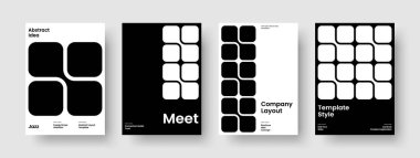 Soyut Poster Düzeni. Yaratıcı Flyer Şablonu. İzole Broşür Tasarımı. Rapor verin. Geçmişi. İş sunumu. Kitap kapağı. Pankart. El ilanı. Not defteri. Broşür. Marka Kimliği. Portföy