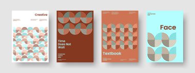 Geometrik Broşür Tasarımı. Modern Arkaplan Düzeni. Yaratıcı Rapor Şablonu. Poster. Pankart. El ilanı. Kitap kapağı. İş sunumu. Katalog. Not defteri. El ilanı. Broşür. Broşür. Haber bülteni