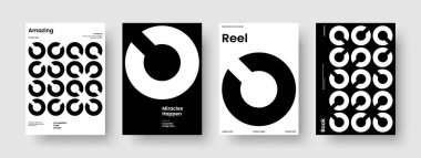 Modern İş Sunumu Mizanpajı. Yaratıcı Sancak Şablonu. İzole Broşür Tasarımı. Geçmişi. Rapor verin. Kitap kapağı. El ilanı. Poster. Reklamcılık. Broşür. El ilanı. Marka Kimliği. Portföy