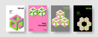 Geometrik İş Sunum Düzeni. Yaratıcı Flyer Tasarımı. Soyut Banner Şablonu. Poster. Geçmişi. Broşür. Kitap kapağı. Rapor verin. Broşür. Dergi. Not defteri. El ilanı. Katalog. Günlük