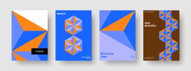 Soyut Broşür Düzeni. İzole Kitap Kapağı Tasarımı. Geometrik İş Sunum Şablonu. Geçmişi. El ilanı. Poster. Rapor verin. Pankart. El ilanı. Reklamcılık. Portföy. Broşür. Not Defteri