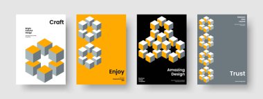Geometrik Rapor Tasarımı. İzole Broşür Planı. Soyut Flyer Şablonu. Poster. Kitap kapağı. İş sunumu. Pankart. Geçmişi. El ilanı. Broşür. Günlük. Not defteri. Reklamcılık