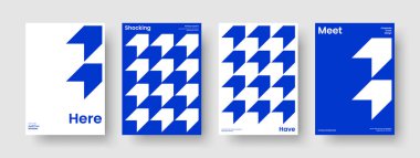 Yaratıcı Broşür Düzeni. Geometrik Kitap Kapağı Tasarımı. İzole edilmiş Arkaplan Şablonu. Poster. Rapor verin. El ilanı. Pankart. İş sunumu. El ilanı. Katalog. Marka Kimliği. Not defteri. Haber bülteni