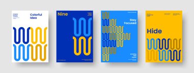 Modern Banner Şablonu. Geometrik İş Sunum Düzeni. İzole Flyer Tasarımı. Broşür. Poster. Kitap kapağı. Rapor verin. Geçmişi. Broşür. Katalog. Marka Kimliği. Reklamcılık. Günlük