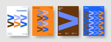 Soyut Kitap Kapağı Şablonu. Geometrik Flyer düzeni. Yaratıcı İş Sunumu Tasarımı. Broşür. Pankart. Geçmişi. Poster. Rapor verin. Broşür. El ilanı. Portföy. Günlük. Broşür