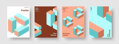 Geometrik Broşür Düzeni. Soyut Banner Şablonu. İzole Poster Tasarımı. Kitap kapağı. Rapor verin. Geçmişi. İş sunumu. El ilanı. Haber bülteni. Not defteri. Dergi. Marka Kimliği. El ilanı