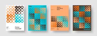 Yaratıcı Kitap Kapağı Şablonu. Geometrik İş Sunum Düzeni. Soyut Poster Tasarımı. Broşür. Rapor verin. El ilanı. Pankart. Geçmişi. Haber bülteni. Broşür. Marka Kimliği. Broşür. Günlük