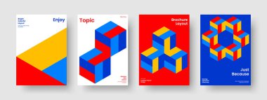 Modern Kitap Kapağı Düzeni. İzole Rapor Tasarımı. Yaratıcı Arkaplan Şablonu. Poster. El ilanı. İş sunumu. Pankart. Broşür. Haber bülteni. Broşür. Not defteri. Portföy. Marka Kimliği