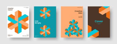 İzole edilmiş iş sunum düzeni. Yaratıcı Arkaplan Şablonu. Geometrik Kitap Kapağı Tasarımı. Pankart. Rapor verin. Broşür. Poster. El ilanı. Not defteri. Reklamcılık. Broşür. Günlük. Marka Kimliği