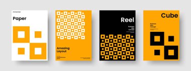 Soyut İş Sunum Şablonu. Yaratıcı Rapor Tasarımı. İzole edilmiş arka plan düzeni. Kitap kapağı. El ilanı. Poster. Pankart. Broşür. Broşür. Not defteri. Katalog. Günlük. Broşür. Portföy