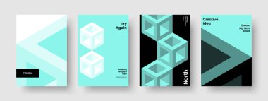 İzole Broşür Şablonu. Soyut Arkaplan Düzeni. Yaratıcı Rapor Tasarımı. Poster. Pankart. İş sunumu. Kitap kapağı. El ilanı. Dergi. Broşür. Portföy. Not defteri. Günlük. Haber bülteni