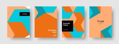 İzole Rapor Tasarımı. Soyut Banner Düzeni. Yaratıcı Kitap Kapağı Şablonu. İş sunumu. Poster. Broşür. Geçmişi. El ilanı. Dergi. Marka Kimliği. Broşür. Portföy. Haber bülteni