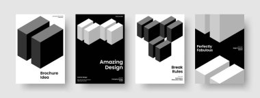 Geometrik İş Sunumu Tasarımı. Yaratıcı Flyer Düzeni. Modern Kitap Kapağı Şablonu. Rapor verin. Geçmişi. Broşür. Pankart. Poster. Reklamcılık. Günlük. El ilanı. Broşür. Haber bülteni