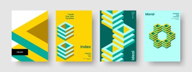 Yaratıcı Broşür Şablonu. İzole edilmiş Banner Planı. Geometrik İş Sunumu Tasarımı. Kitap kapağı. Poster. Geçmişi. El ilanı. Rapor verin. Marka Kimliği. Haber bülteni. Günlük. Not defteri. Dergi