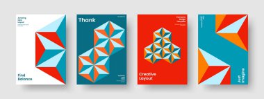 Geometrik Kitap Kapağı Düzeni. Modern Rapor Tasarımı. Yaratıcı Flyer Şablonu. Poster. İş sunumu. Broşür. Pankart. Geçmişi. Reklamcılık. Portföy. Haber bülteni. Broşür. Günlük