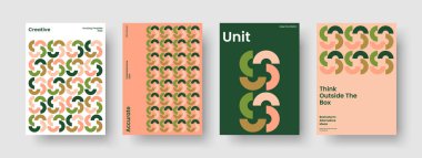 Yaratıcı Broşür Tasarımı. Soyut İş Sunum Düzeni. Geometrik Flyer Şablonu. Rapor verin. Poster. Pankart. Geçmişi. Kitap kapağı. Dergi. El ilanı. Not defteri. Haber bülteni. Günlük