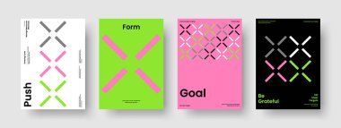 Geometrik Poster Düzeni. Yaratıcı Arkaplan Şablonu. İzole Flyer Tasarımı. Broşür. Kitap kapağı. Pankart. Rapor verin. İş sunumu. Broşür. Katalog. Portföy. Reklamcılık. El ilanı