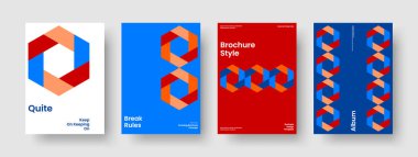 Yaratıcı Rapor Tasarımı. Soyut Broşür Şablonu. İzole edilmiş arka plan düzeni. Kitap kapağı. Poster. İş sunumu. El ilanı. Pankart. El ilanı. Broşür. Haber bülteni. Katalog. Reklamcılık