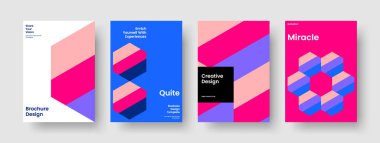 Geometrik Flyer Şablonu. Yaratıcı Arkaplan Düzeni. Soyut Kitap Kapağı Tasarımı. Rapor verin. Pankart. Poster. İş sunumu. Broşür. Marka Kimliği. Katalog. Günlük. Dergi. Reklamcılık