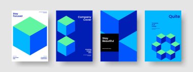 Geometrik Flyer düzeni. Soyut İş Sunum Şablonu. Yaratıcı Kitap Kapağı Tasarımı. Poster. Pankart. Broşür. Geçmişi. Rapor verin. Dergi. El ilanı. Katalog. Günlük. Reklamcılık