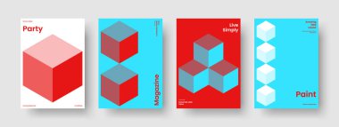 Geometrik Kitap Kapağı Tasarımı. İzole iş sunum şablonu. Yaratıcı Sancak Düzeni. Poster. Broşür. El ilanı. Rapor verin. Geçmişi. Reklamcılık. Not defteri. Portföy. Dergi. Broşür