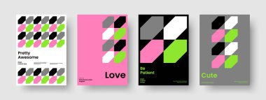 Soyut İş Sunum Şablonu. İzole Broşür Planı. Geometrik Rapor Tasarımı. Poster. El ilanı. Pankart. Geçmişi. Kitap kapağı. Günlük. El ilanı. Broşür. Haber bülteni. Not Defteri