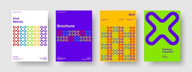 Geometrik Broşür Tasarımı. Modern Flyer Düzeni. İzole Kitap Kapağı Şablonu. Pankart. Poster. İş sunumu. Geçmişi. Rapor verin. Marka Kimliği. Not defteri. Broşür. Dergi. El ilanı