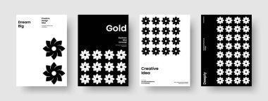 Yaratıcı Flyer Düzeni. İzole Broşür Tasarımı. Modern Arkaplan Şablonu. İş sunumu. Poster. Kitap kapağı. Rapor verin. Pankart. Portföy. Reklamcılık. Broşür. Haber bülteni. Broşür