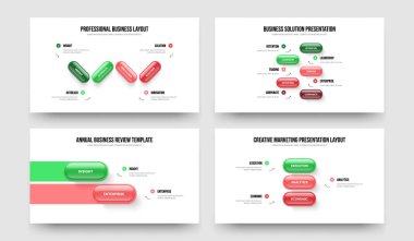 Proje Fırlatma Dört Beş İki Üç Basamaklı Diyagram Slayt Gösterisi Vektör Çizim Koleksiyonu. Atılgan Brifingi 4523 Seçenek Bilgilendirme Sunum Tasarım Paketi.