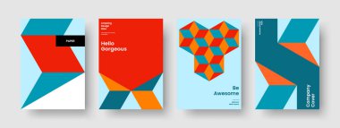 İzole edilmiş iş sunum düzeni. Yaratıcı Broşür Tasarımı. Modern Poster Şablonu. Rapor verin. Kitap kapağı. Pankart. Geçmişi. El ilanı. Günlük. El ilanı. Not defteri. Broşür. Dergi. Broşür