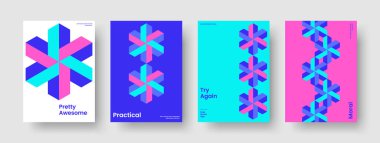 Geometrik Bayrak Tasarımı. Yaratıcı İş Sunumu Modeli. Soyut Rapor Şablonu. Poster. Broşür. El ilanı. Geçmişi. Kitap kapağı. Katalog. Portföy. Not defteri. Dergi. Broşür. El ilanı