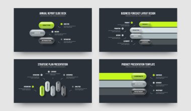 Görsel Teklif 3453 Adım Bilgi Sunum Şablonu Ayarlandı. Danışmanlık Tahminleri 3, 4, 5, 3 Seçenek Slayt Gösterisi Vektör Resimleri Koleksiyonu.