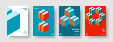 Soyut Rapor Tasarımı. Geometrik Broşür Düzeni. Yaratıcı Flyer Şablonu. Poster. Geçmişi. İş sunumu. Pankart. Kitap kapağı. Reklamcılık. Dergi. Broşür. Marka Kimliği. Katalog