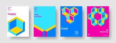 Yaratıcı İş Sunumu Modeli. Soyut Kitap Kapağı Şablonu. Geometrik Broşür Tasarımı. Poster. Geçmişi. El ilanı. Rapor verin. Pankart. Dergi. Broşür. Portföy. Günlük. Haber bülteni