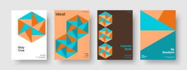 Yaratıcı Arka plan Tasarımı. Geometrik Poster Şablonu. Soyut Flyer Düzeni. Pankart. Rapor verin. Kitap kapağı. İş sunumu. Broşür. Haber bülteni. Reklamcılık. Portföy. Not defteri. Katalog