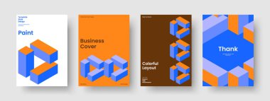 Modern İş Sunumu Tasarımı. Yaratıcı Sancak Düzeni. Geometrik Arkaplan Şablonu. Poster. Kitap kapağı. El ilanı. Broşür. Rapor verin. Marka Kimliği. Günlük. El ilanı. Dergi. Broşür