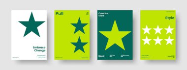 Soyut Broşür Şablonu. Geometrik İş Sunumu Tasarımı. Yaratıcı Sancak Düzeni. Poster. Geçmişi. Kitap kapağı. El ilanı. Rapor verin. Broşür. Not defteri. Reklamcılık. Haber bülteni. Broşür