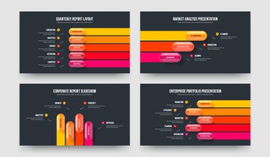 Piyasa Tahmini 5345 Seçenek Çerçeve Düzenleme Koleksiyonu. Satış Büyümesi Beş Üç Dört Beş Element Bilgi Kaydırma Şablonu Vektör Çizim Paketi.