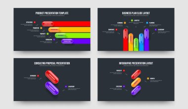 Yatırımcı Portföyü 4523 Seçenek Diyagramı Çerçeve Düzenleme Seti. Dijital Planlama 4-5-2-3 Element Bilgi Kaydırma Şablonu Çizim Paketi.